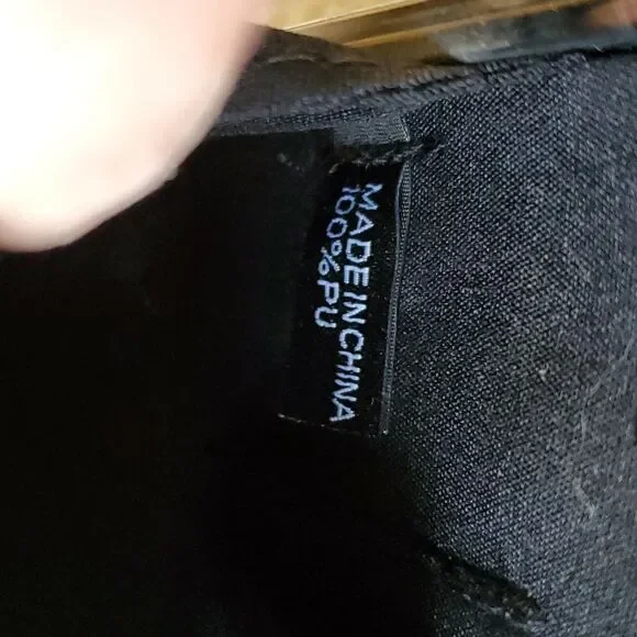 Evening Bag Clutch Purse Formal Black Velvet Baroque Metal Clasp Chain Strap - Picture 8 of 10